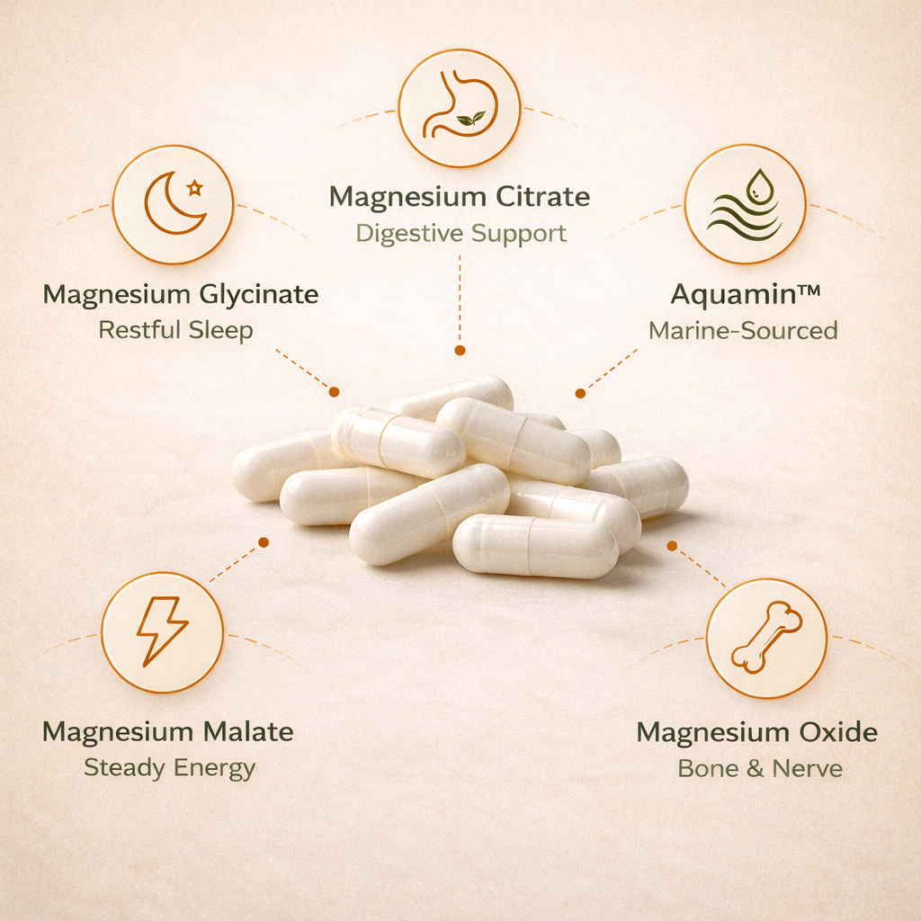 5 forms of magnesium