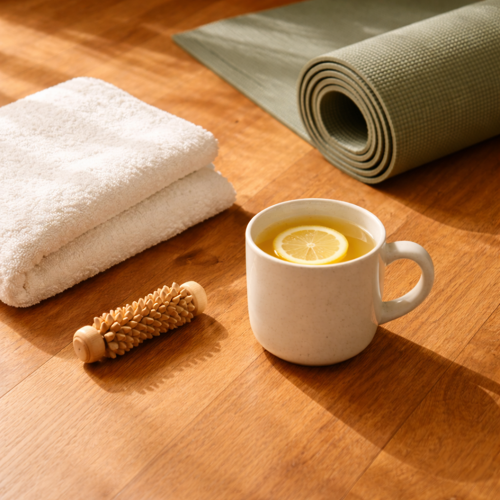 Muscle and recovery scene
