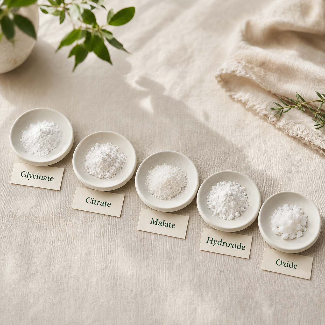 Five forms of magnesium in the VitaFox complex